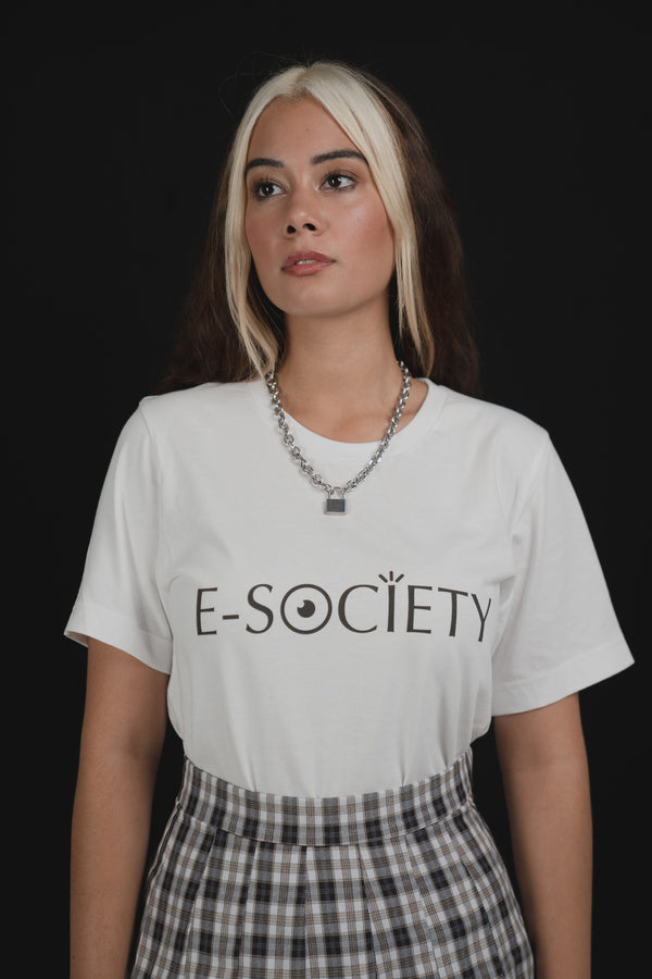 E-Society Black Logo Tee